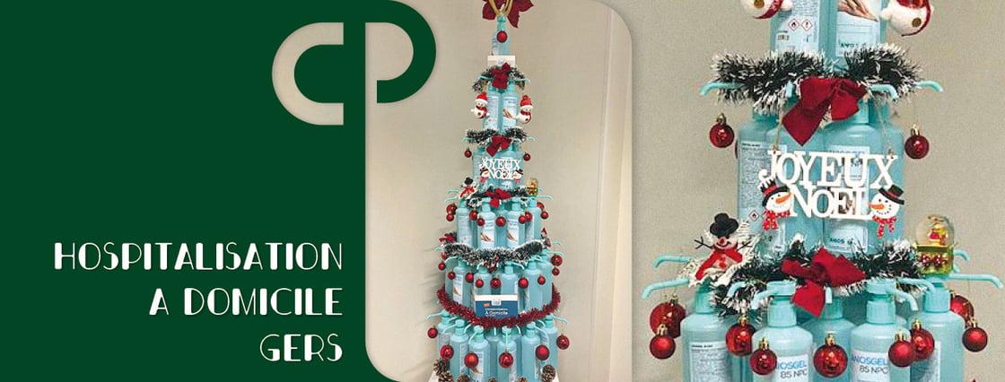 Bannière sapin gagnant