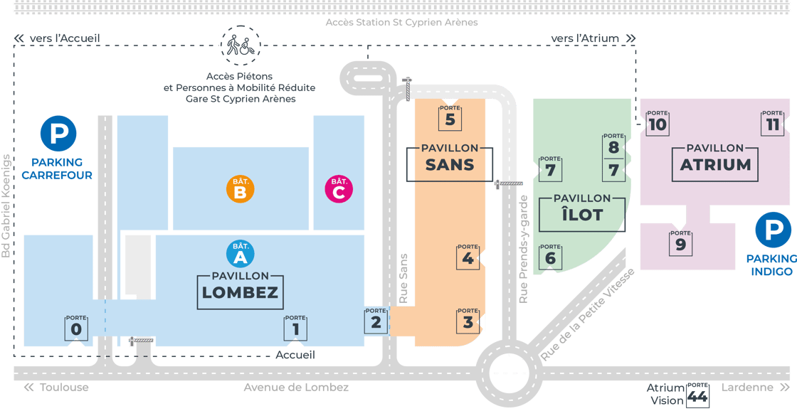 Plan portes avec 44-1