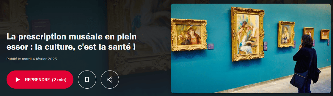 Podcast prescription musee